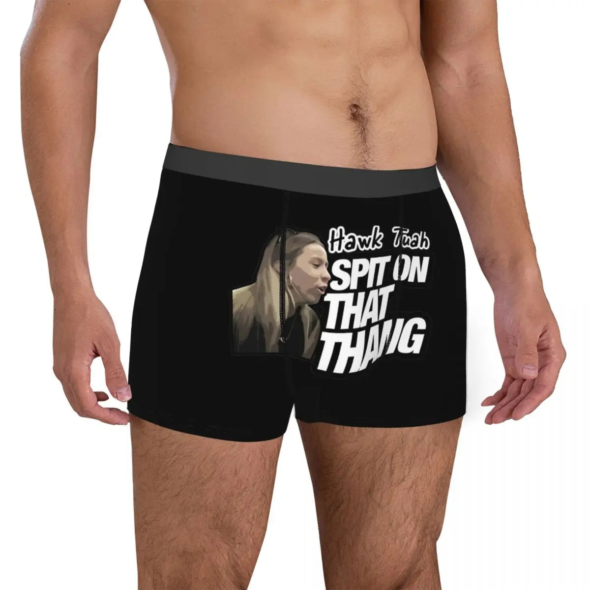 Hawk Tuah Spit On That Thang Panties Men