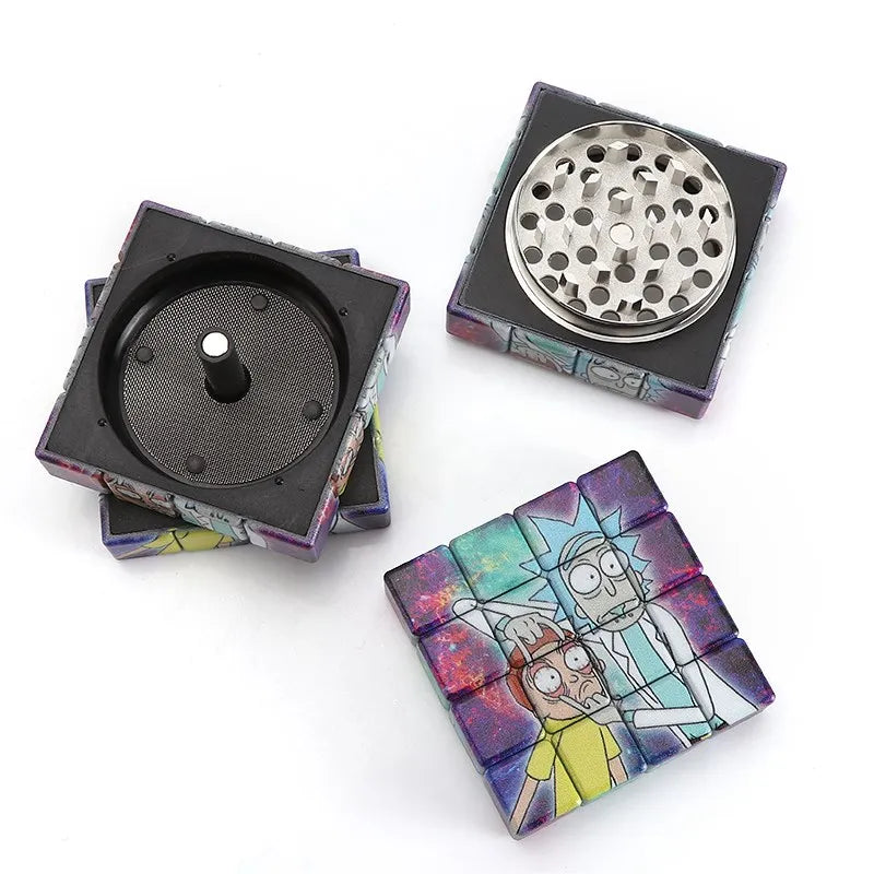 4-Layer rick&morty grinder