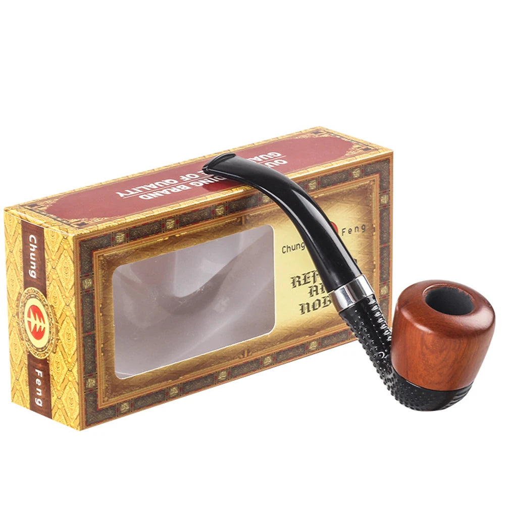 Resin Spliced Smoking Pipe with Washable Filter