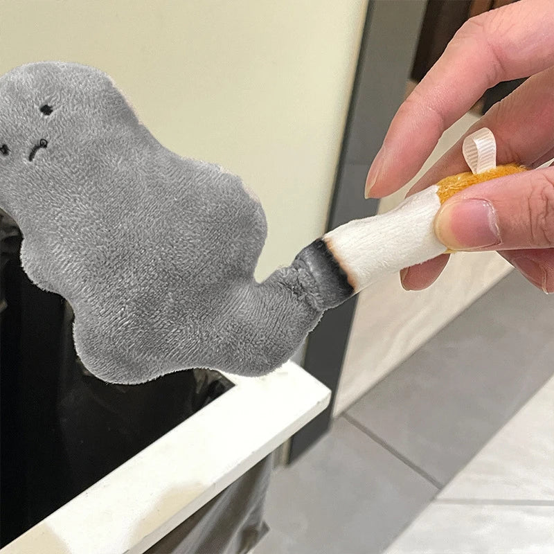 cigarette plush with smoke