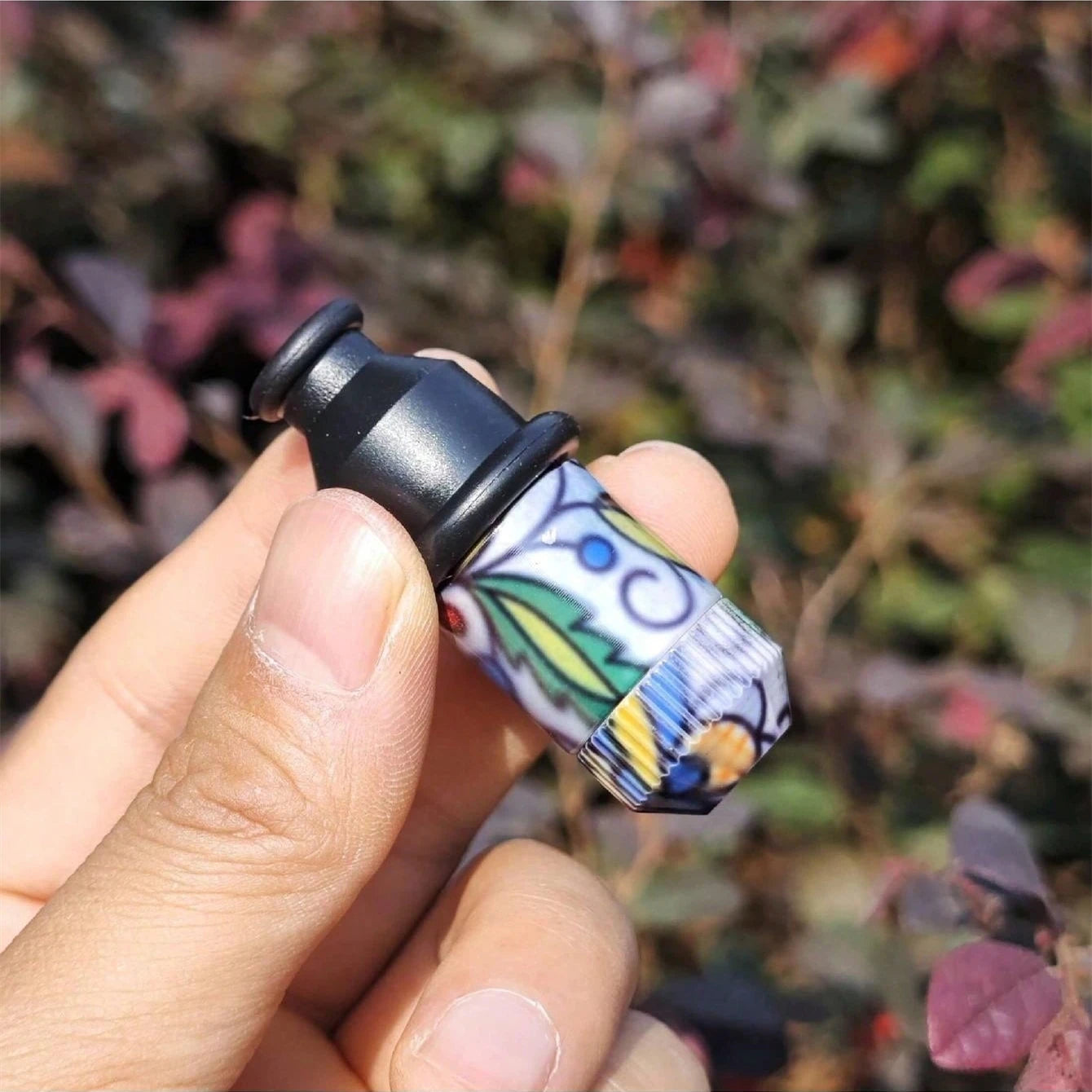 Carb Cap Including Removable Carbon Filter