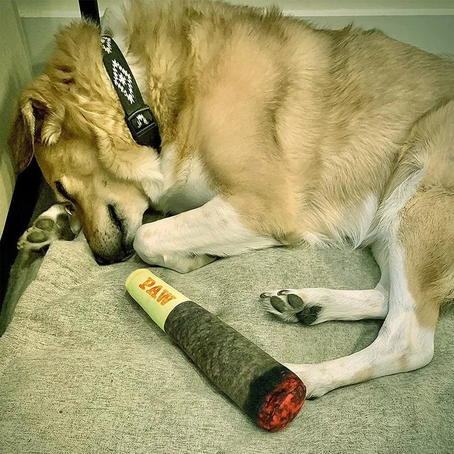 Funny Cigar Dog Toy