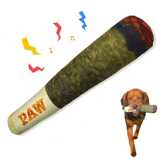 Funny Cigar Dog Toy