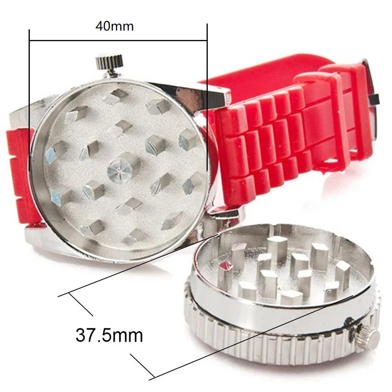 Watch Grinder for Smoking Zinc Alloy