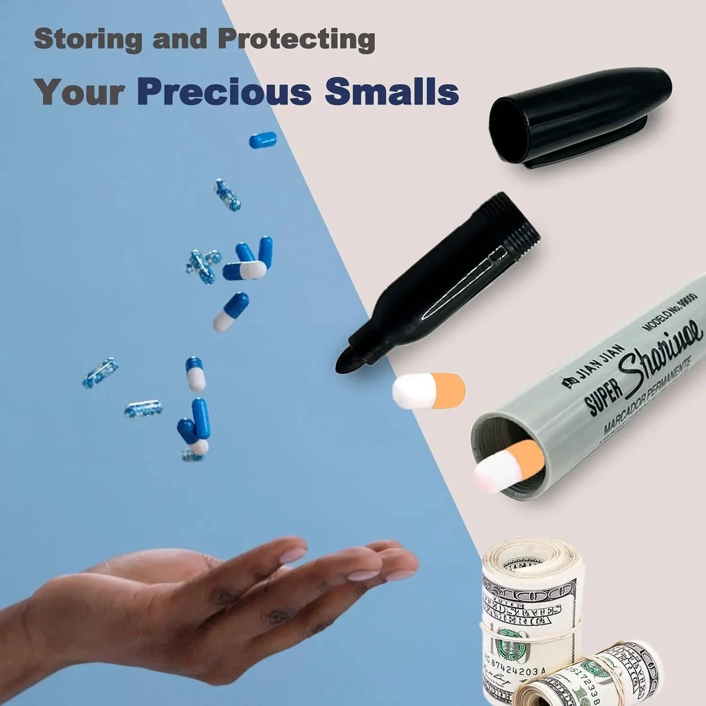 Hidden Storage Sharpie