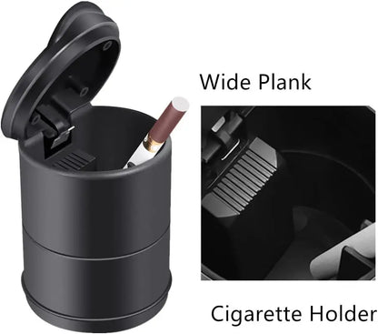 Portable Car Ash Tray With Lid Smell Proof